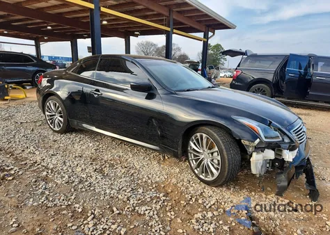 2012 Infiniti G37 Base z USA, uszkodzony, nr VIN JN1CV6FE6CM202202
